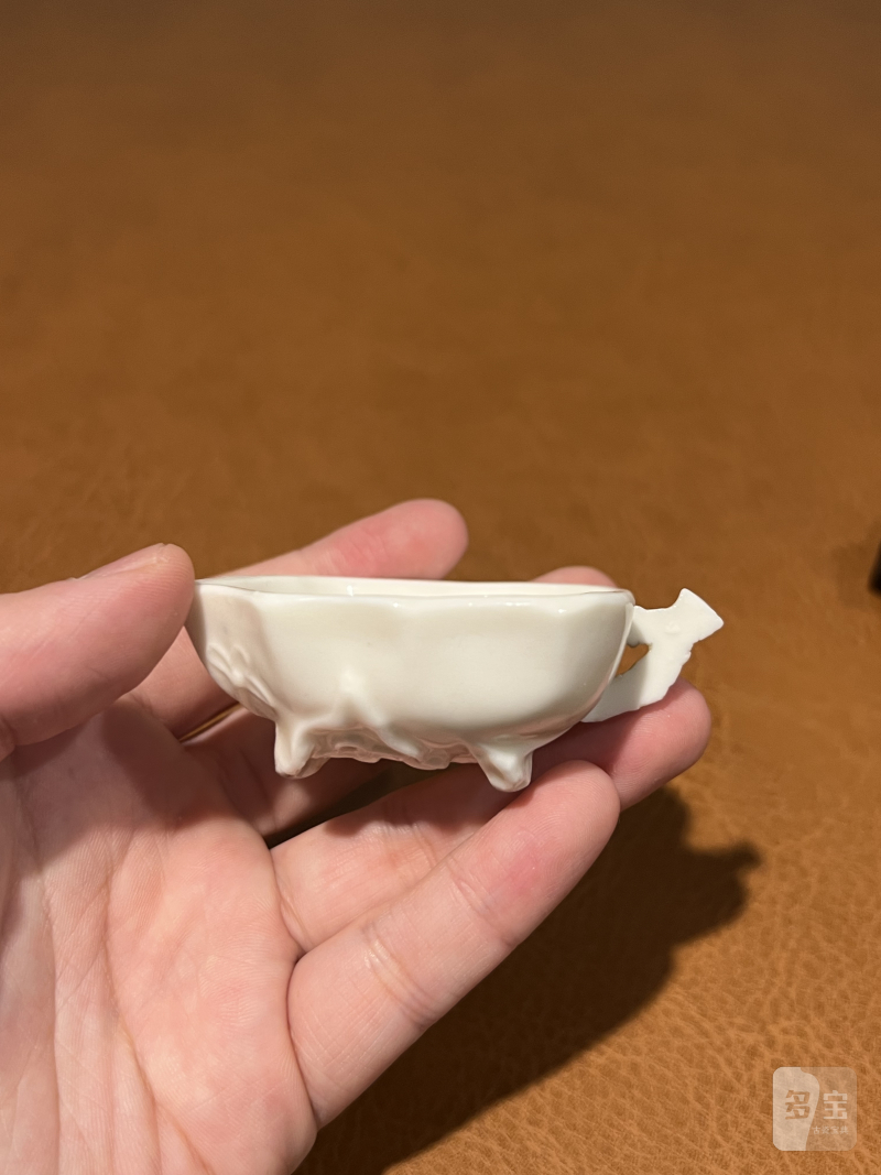 十七世纪 德化叶型杯 - 图5